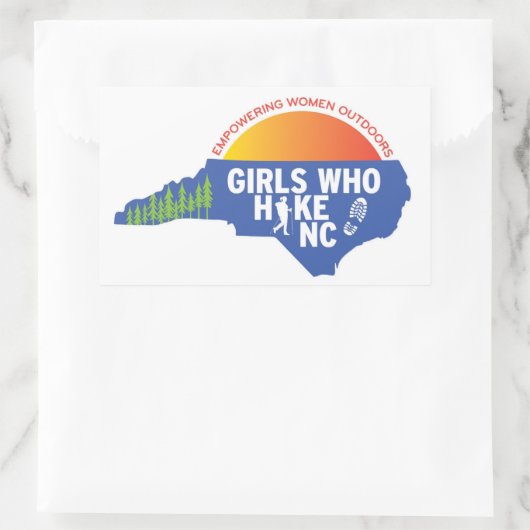 GWHNC Retro-Aufkleber Rechteckiger Aufkleber (Tasche)