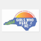 GWHNC Retro-Aufkleber Rechteckiger Aufkleber (Vorderseite)