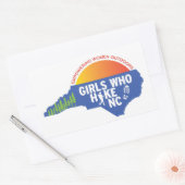 GWHNC Retro-Aufkleber Rechteckiger Aufkleber (Umschlag)