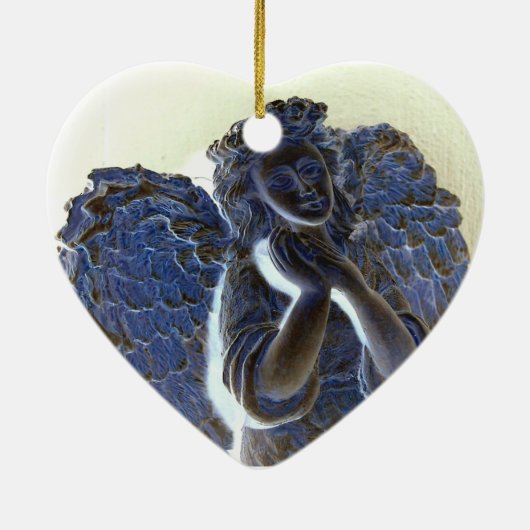 Gwing Angel Keramikornament (Hinten)