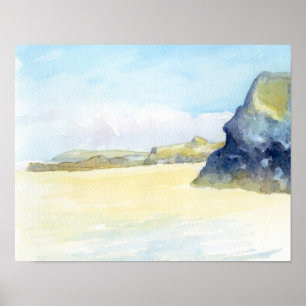 Gwithian Strand Poster