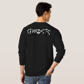 Gwosts Flames Men's Long Sleeve T-Shirt (Schwarz voll)