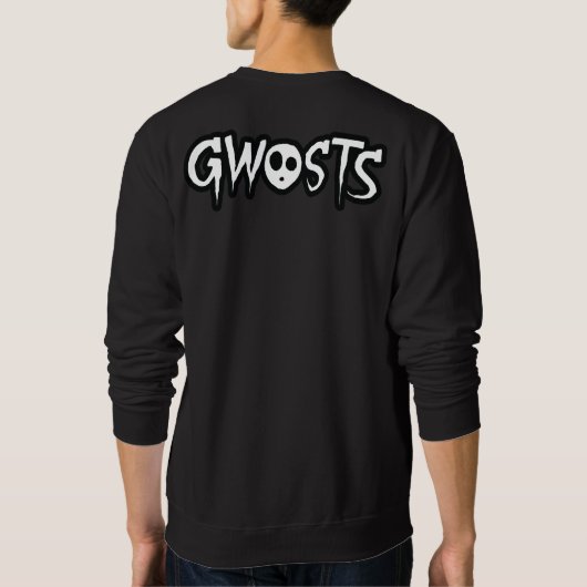 Gwosts Flames Men's Sweatshirt (Rückseite)