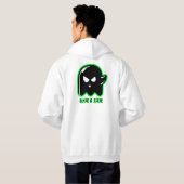 Gwosts Gamer & Biker Hoodie (Schwarz voll)