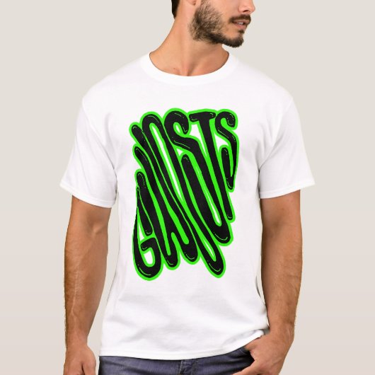 Gwosts gestreckt T-Shirt (Vorderseite)