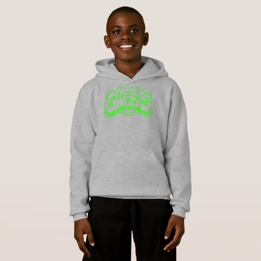 Gwosts Graffiti Slime Kid's Hoodie (Vorne ganz)