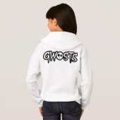 Gwosts Kid's "Good Girl Bad Cravings" Hoodie (Schwarz voll)