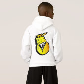 Gwosts x Erazer "E" Kid's Hoodie (Schwarz voll)