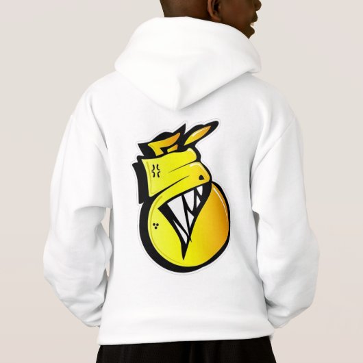 Gwosts x Erazer "E" Kid's Hoodie (Rückseite)