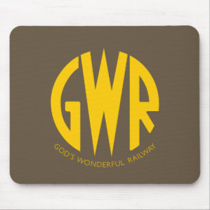 GWR Great Western Railway Vintage Wandente Ente Mousepad