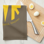 GWR Große Western Eisenbahn 1930 Züge Wanderrodelb Handtuch (Viertel Falte)