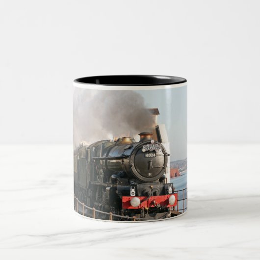 GWR King Edward 1 Steam Motor Zweifarbige Tasse (Mittel)