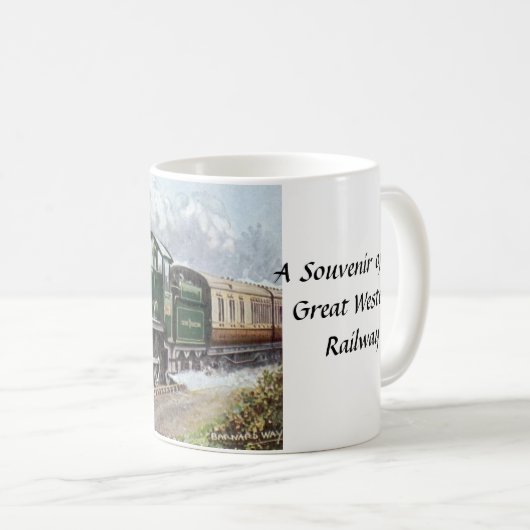 GWR Souvenir Tasse (VorderseiteRechts)