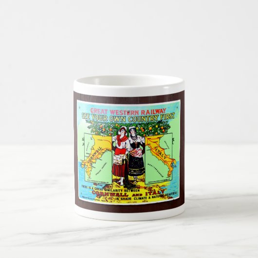 GWR zuerst Ihr Land sehen Kaffeetasse (Mittel)