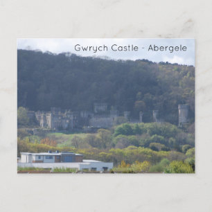 Gwrych Castle - Abergele, North Wales Postkarte