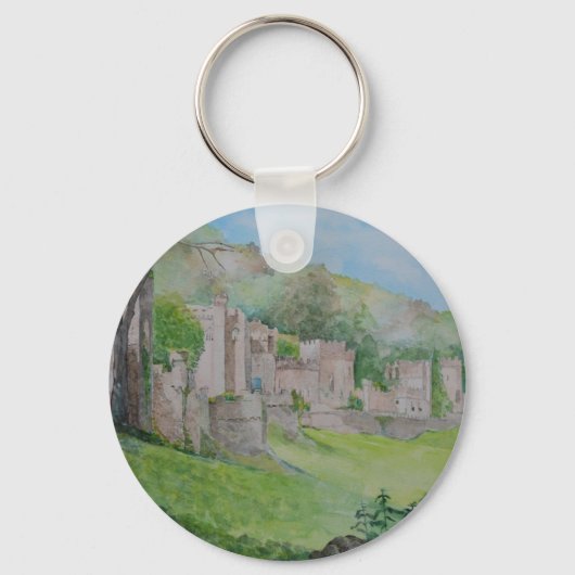 Gwrych Castle Schlüsselanhänger (Vorderseite)