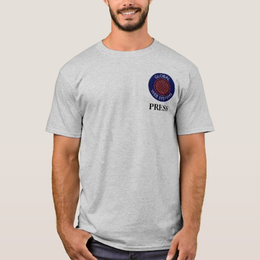 GWS LOGO, PRESSE T-Shirt (Vorderseite)