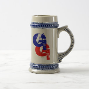 GwtG 22 Unze Stein Bierglas