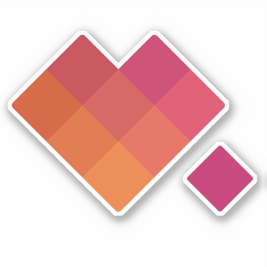 GWWC Logo Custom Cut Vinyl Sticker (Vorderseite)