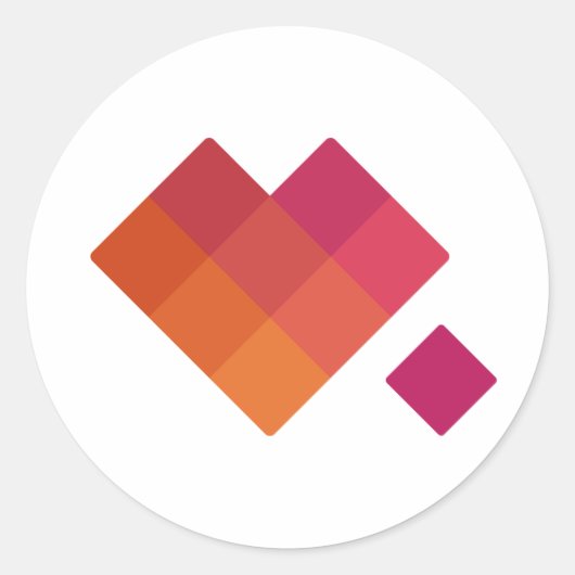 GWWC-Logo-Rundaufkleber Runder Aufkleber (Vorderseite)