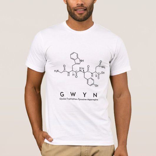 Gwyn Peptid Name Shirt (Vorderseite)