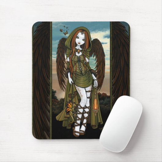 Gwyneth Drachehuntress-Engels-Fee Mousepad (Mit Mouse)
