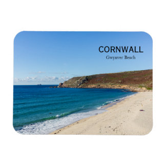 Gwynver Beach Cornwall England  Magnet