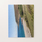 Gwynver Beach Cornwall  Puzzle (Vertikal)