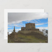 Gyandrak Kloster Postkarte (Vorne/Hinten)