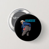 Gyat Washington Lustig 4. Juli Slang George Washin Button (Vorne & Hinten)