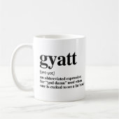 Gyatt Definition Kaffeetasse (Links)
