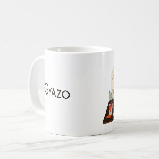 Gyazo Entwickler-Tasse Kaffeetasse (Vorderseite Links)