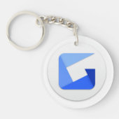 Gyazo Logo-Schlüsselanhänger Schlüsselanhänger (Vorderseite)