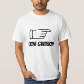 Gyda Gwirion | mit dumm in Walisisch T-Shirt (Vorderseite)
