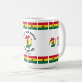 Gye Nyame FEAR NUR GOD Christlich Ghana Kaffeetasse (VorderseiteRechts)