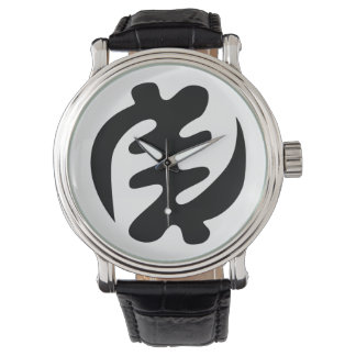 Gye Nyame | Gott ist das höchste Adinkra-Symbol Armbanduhr