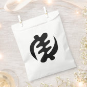 Gye Nyame | Gott ist das höchste Adinkra-Symbol Geschenktütchen (Ausgeschnitten)