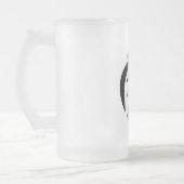 Gye Nyame | Gott ist das höchste Adinkra-Symbol Mattglas Bierglas (Links)