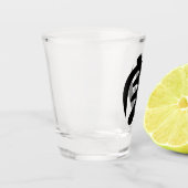 Gye Nyame | Gott ist das höchste Adinkra-Symbol Schnapsglas (Links)