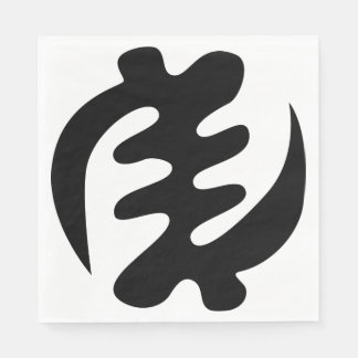Gye Nyame | Gott ist das höchste Adinkra-Symbol Serviette