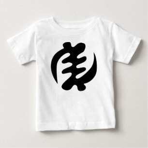 Gye Nyame Gott ist höchstes Adinkra-Symbol Baby T-shirt