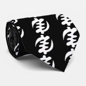 Gye Nyame Krawatte (Gerollt)