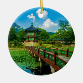 Gyeongbokgung Palace, Südkorea Keramik Ornament