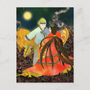 Gyeonwu & Jiknyeo: Die Geschichte des Chilseok in  Postkarte