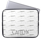 Gym Acro Shoe Acrobatics Coach Tanzlehrer Geschenk Laptopschutzhülle (Vorderseite)