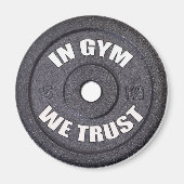 Gym Addict Funny Magnet (Vorne)