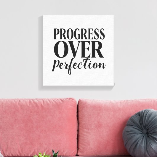 Gym and Success Motivation Leinwanddruck (Insitu (Wohnzimmer))