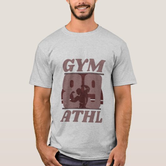 gym athl T-Shirt (Vorderseite)