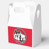 Gym Barbell Logo Thunder_Cove Air Freshener Geschenkschachtel (Geöffnet)