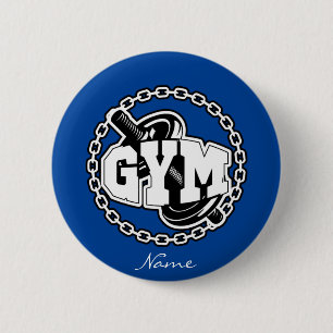 Gym Barbell Logo Thunder_Cove Button